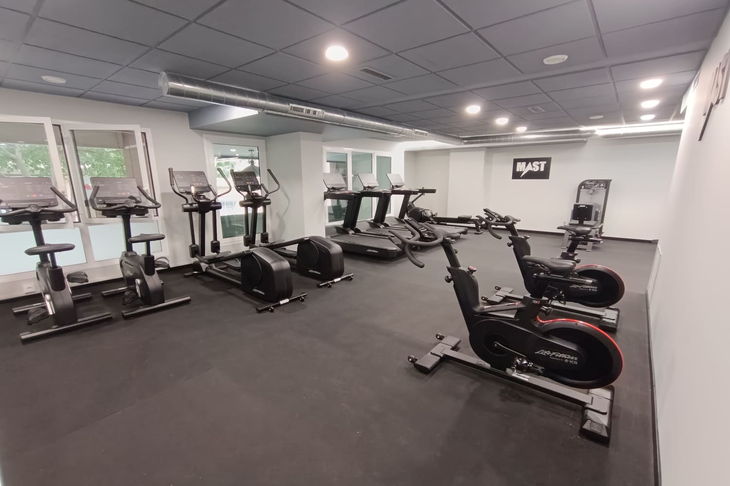 Zona máquinas de cardio Life Fitness